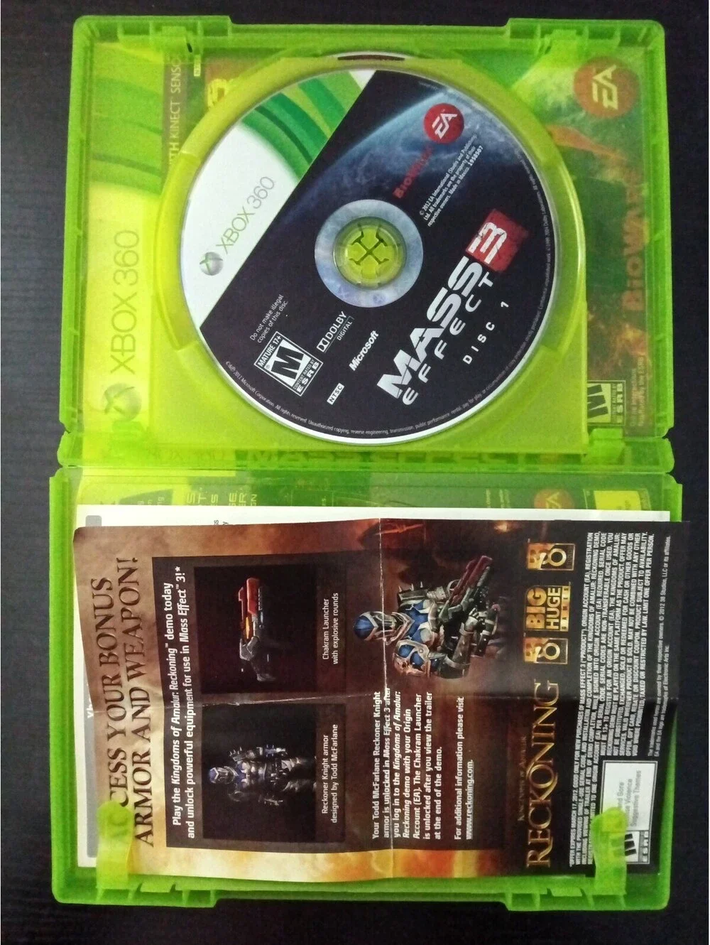 Mass Effect 3 - Microsoft Xbox 360